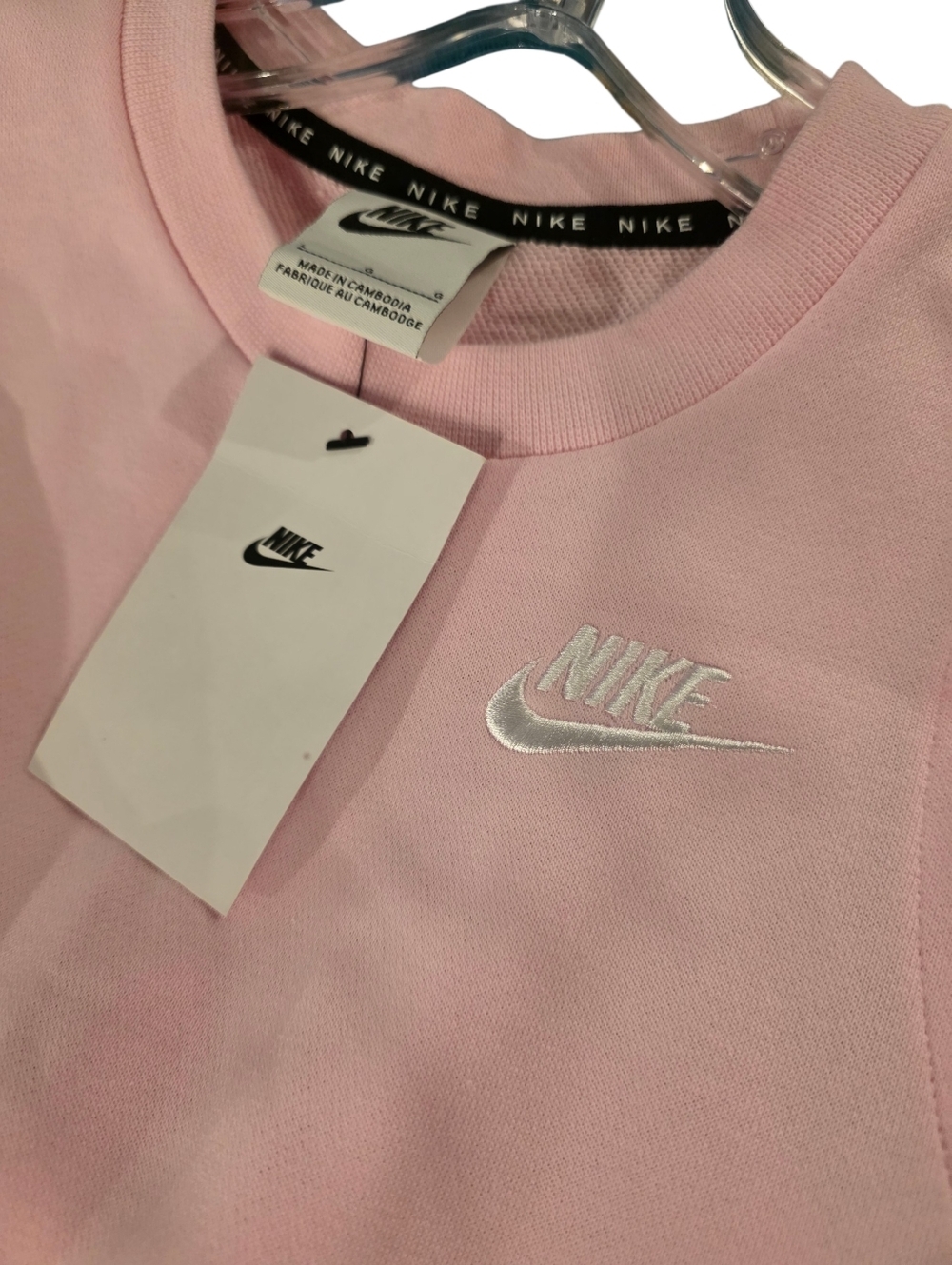 Nike Girls Pink, Coral & Red Tiered Sleeveless Dress Size Large - Picture 8 of 9